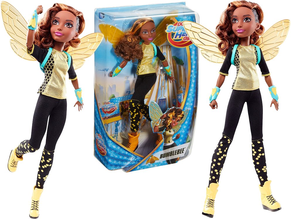 MATTEL LALKA SUPER HERO GIRLS BUMBLE BEE DLT66