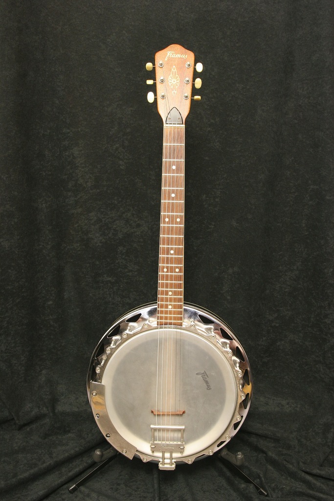 Framus Banjo 6/76 Dixi-Series 1960 Natural