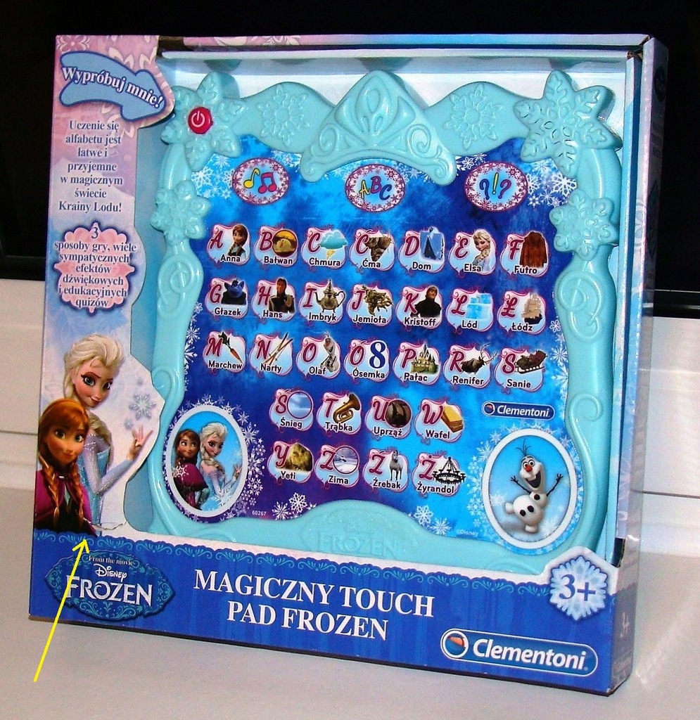 MAGICZNY TOUCH PAD FROZEN TABLET PL NA PREZENT 6975501649 oficjalne archiwum Allegro