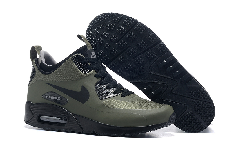 army green nike boots
