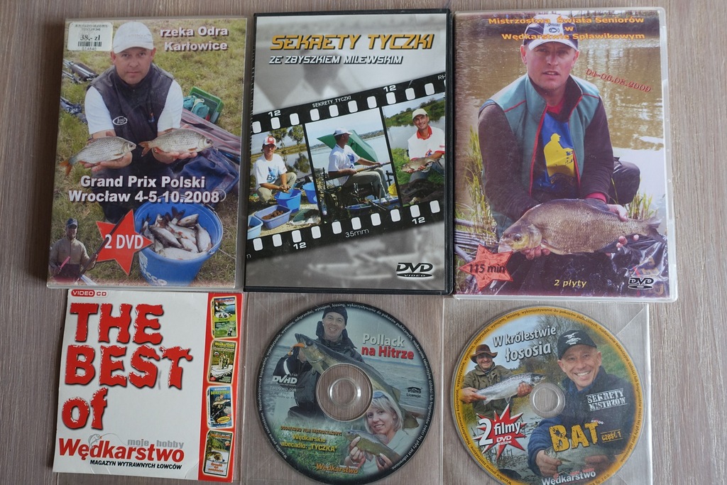 Filmy wędkarskie DVD
