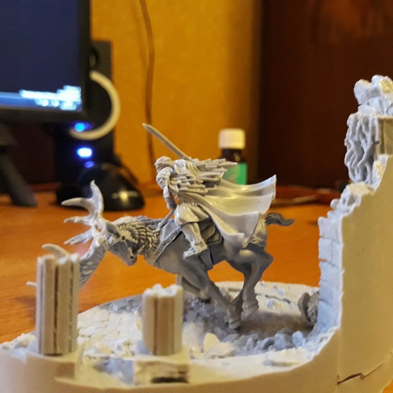 THRANDUIL ON ELK FW MIDDLE-EARTH SBG