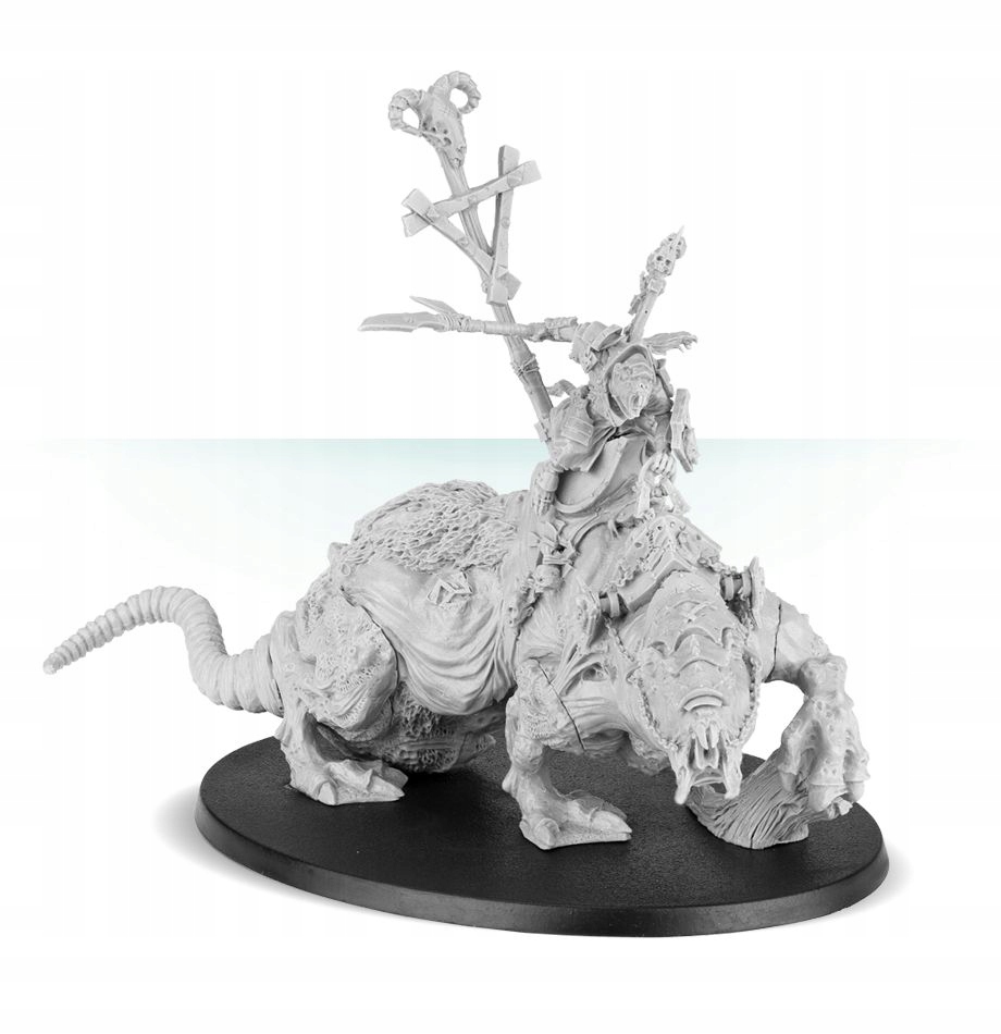 Skaven Warlord on Brood Horror