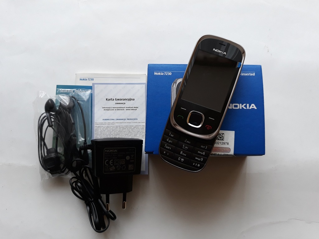Polska Nowa Oryginalna Nokia 7230 rozsuwana n/sim