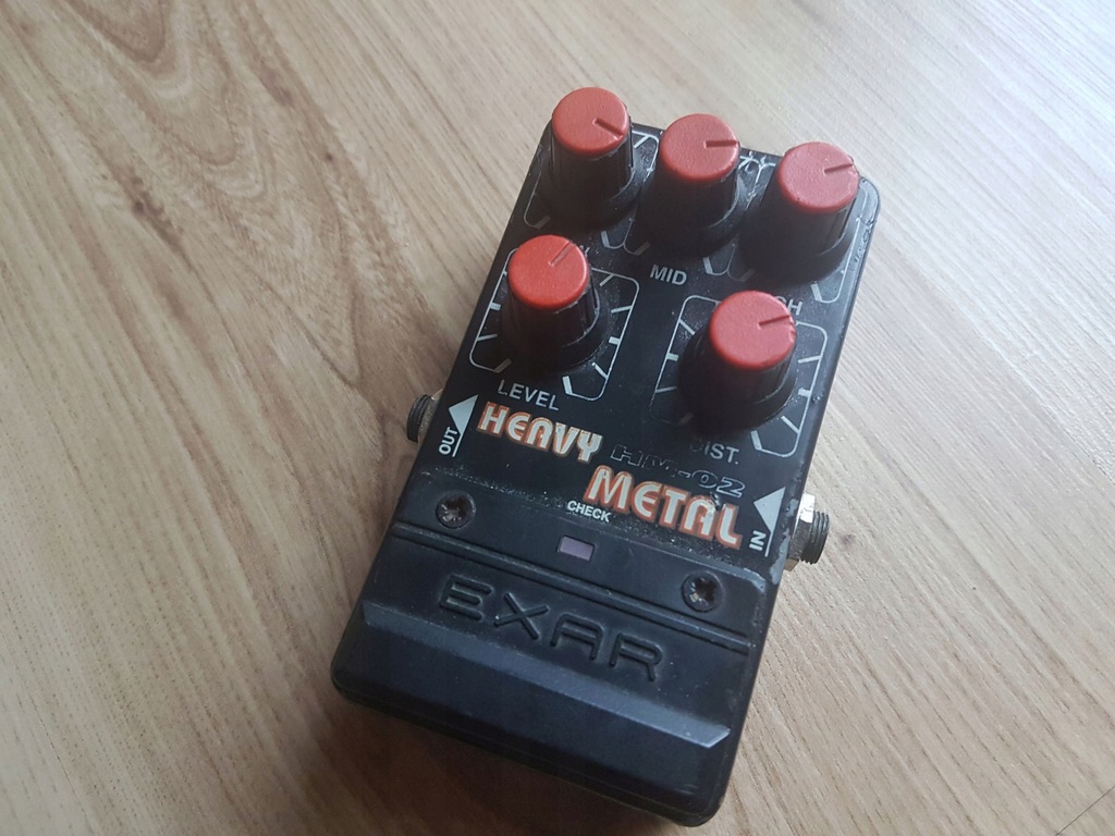 Efekt gitarowy EXAR Heavy Metal HM-02 przester