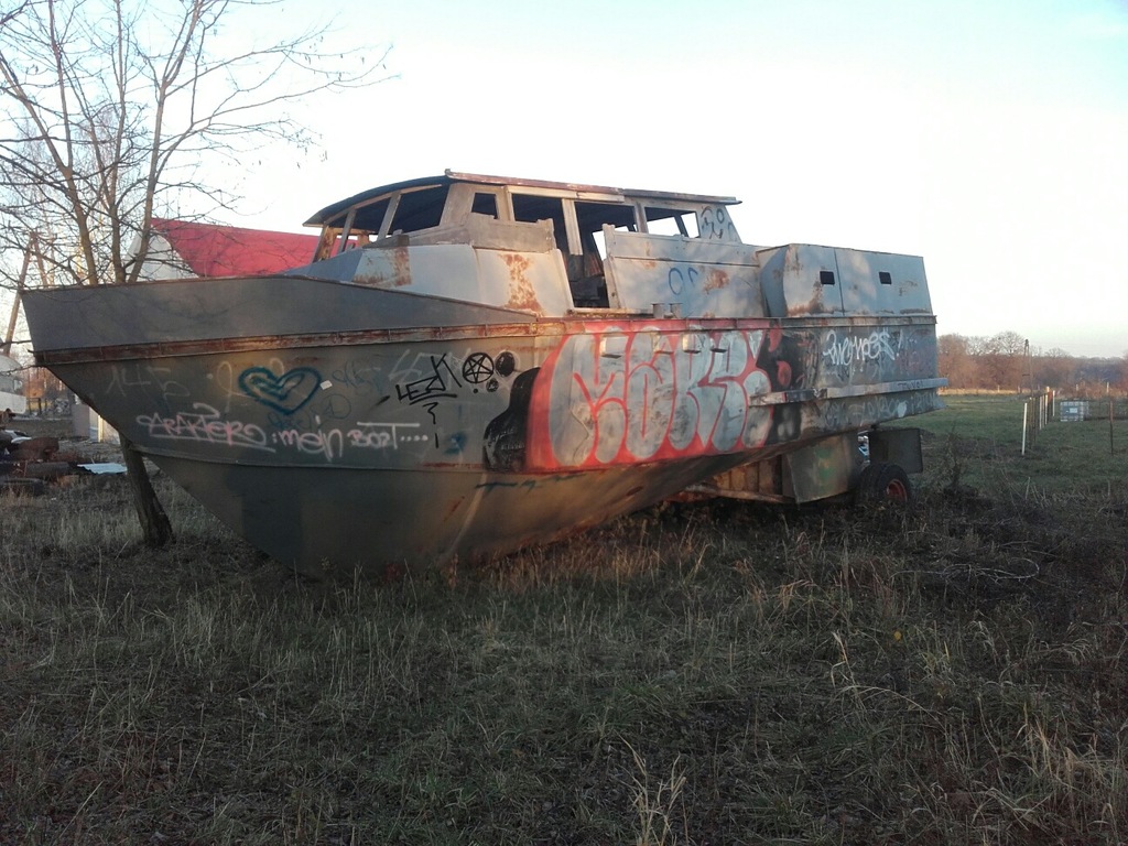 Kadłub stalowy - jacht motorowy 11 m 