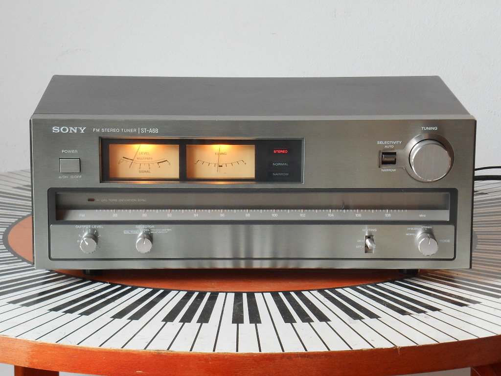 【動作品 】SONY ST-A6B ステレオチューナー 動作品 】SONY ST-A6B ステレオチューナー Sony ST - A6B FM
