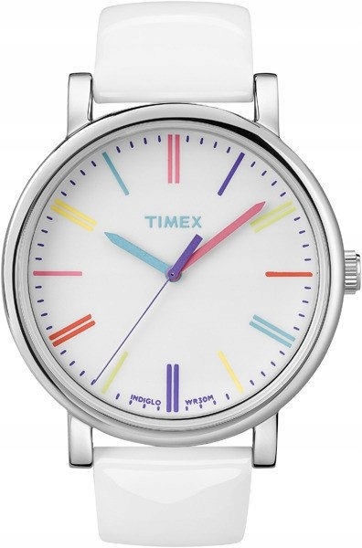 Zegarek Timex kolorowe wskazówki