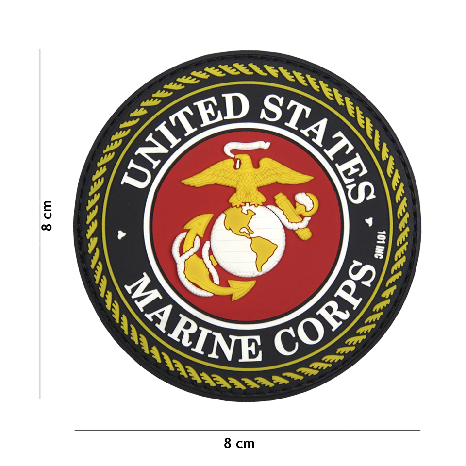 101 Inc. - Naszywka 3D - United States Marine Corp