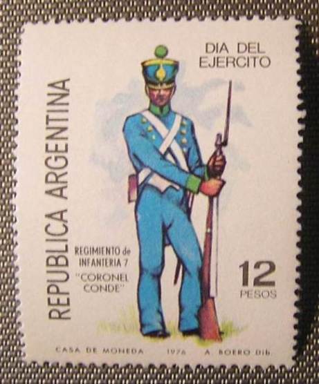 Argentyna - Wojsko, mundury, Mi 1270