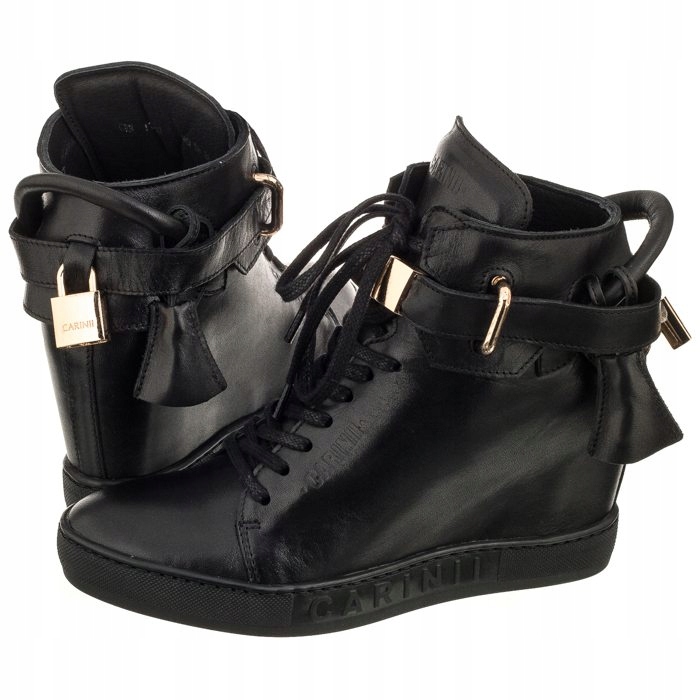 Buty Damskie Sneakersy Carinii B3767/K Kłódka