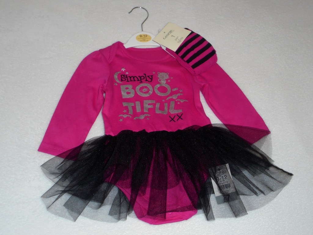 * GEORGE * BODY - TUTU + RAJSTOPKI 9-12 m-cy