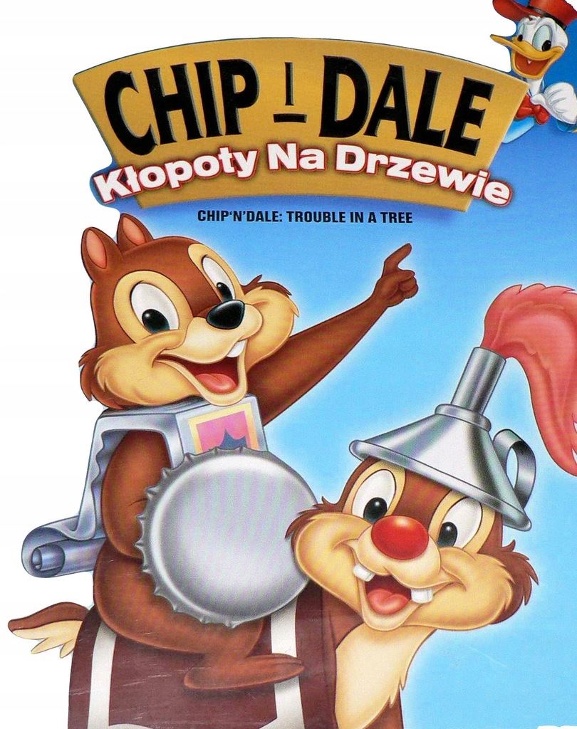 DVD - CHIP I DALE - KŁOPOTY NA DRZEWIE