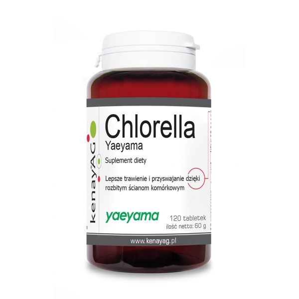 Chlorella Yaeyama 120 tabletek kenayAG