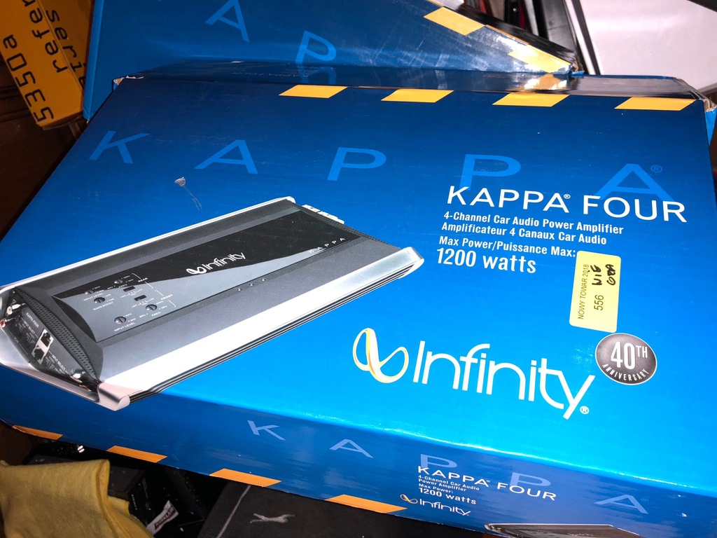 WZMACNIACZ INFINITY BY HARMAN KAPPA FOUR 1200W
