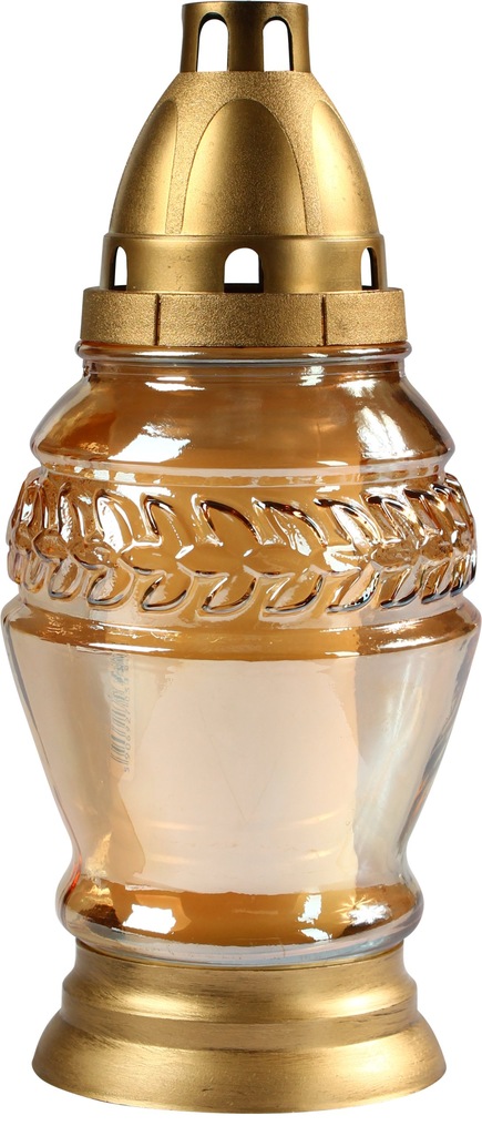 ZNICZ SZKLANY Z-273 barva glass z WKŁADEM op.6 szt
