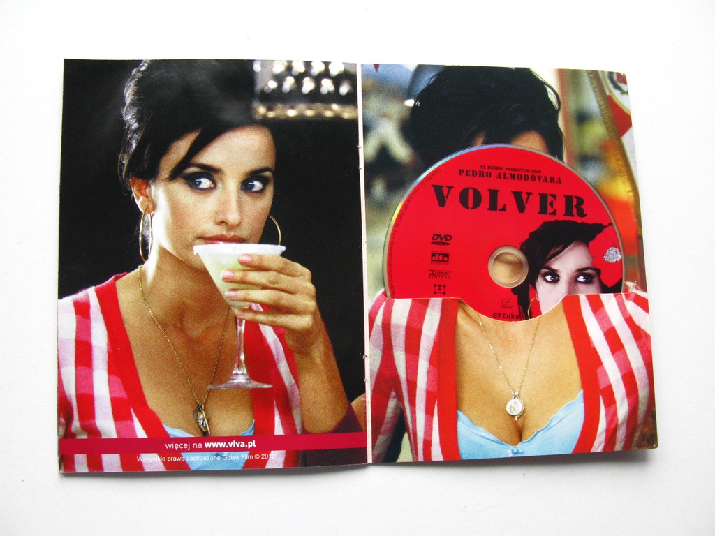 VOLVER- Pedro Almodovar, Penelope Cruz- film DVD _