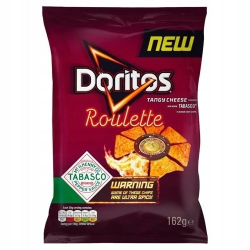 Doritos Roulette Tangy Cheese Tabasco