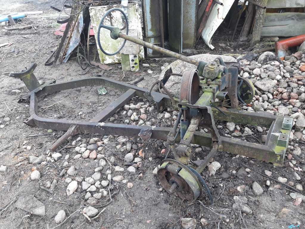 syrena 105 rama  dokumenty resor wahacz kierownica