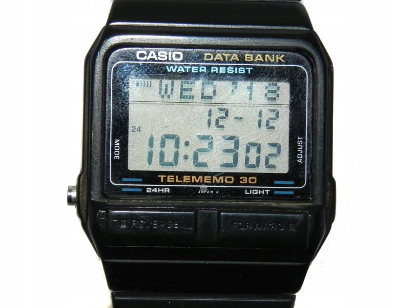 CYFROWY ZEGAREK CASIO DB 30 TELEMEMO 30 7722523663 oficjalne archiwum Allegro