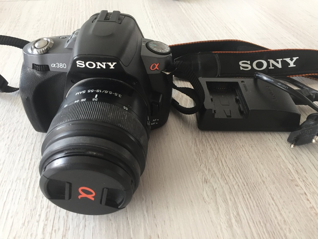 Lustrzanka cyfrowa Sony Alfa 380, tanio!