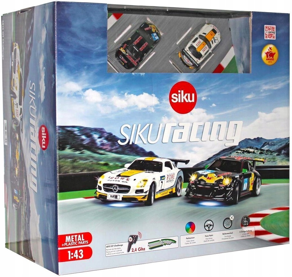 SIKU Racing - GT Challenge, Tor i autka 1:43