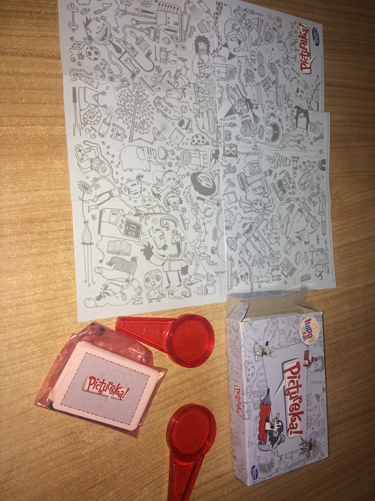 Gra PICTUREKA ANGIELSKIE MINI NOWE