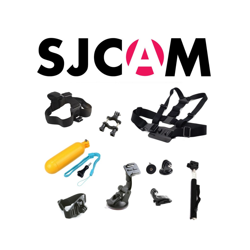 Uniwersalny zestaw akcesoriów do kamer SJCAM 9 w 1