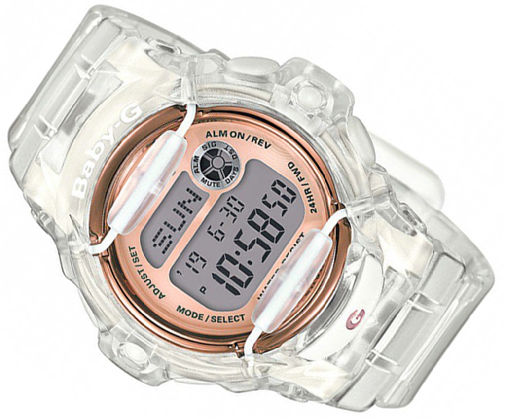 ZEGAREK CASIO BABY-G damski BG-169 G -7B  WR 100M