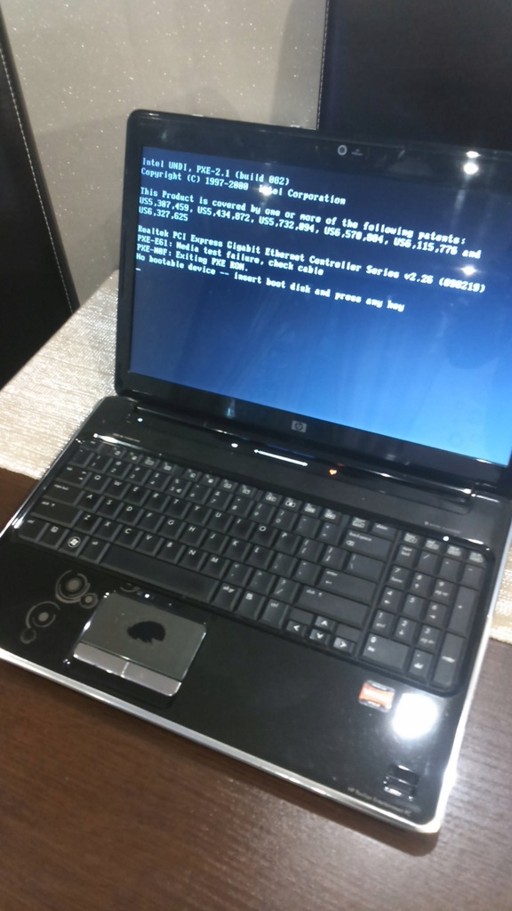 LAPTOP HP DV6-2015SW USZKODZONY