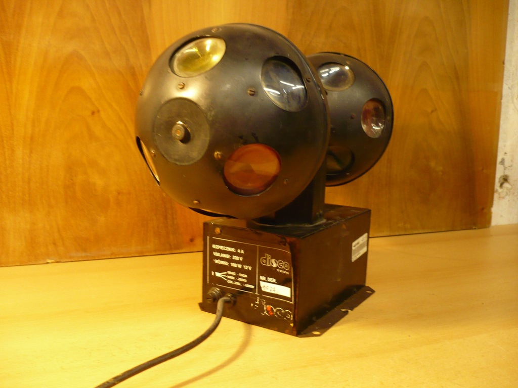 Klasyczna Lampa Dyskotekowa DISCO TECH FIRE BALL