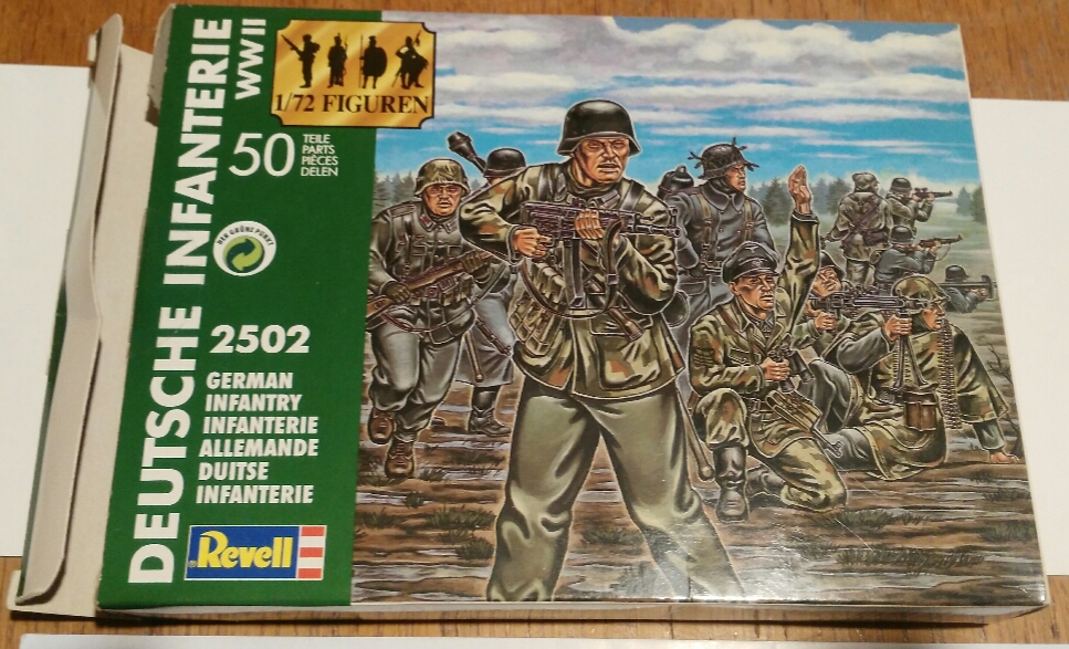 Revell Deutsche Infanterie figurki żołnierzyki