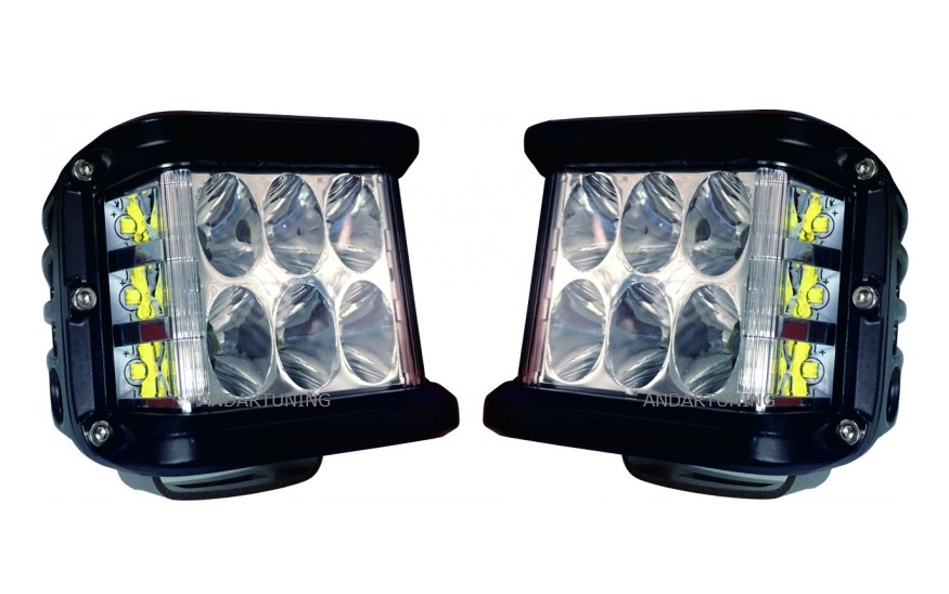 LAMPY LED DIODOWE HALOGENY doświetlanie zakrętów 