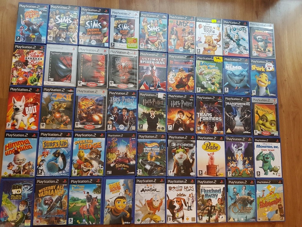 Gry Dla Dzieci Ps2 Sims Shrek Harry Potter Spider 7500042547 Oficjalne Archiwum Allegro