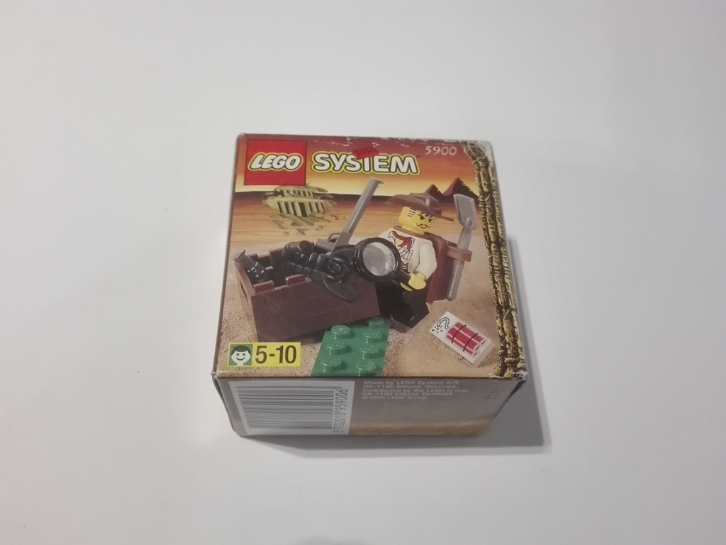 Lego 5900 Adventurers Johnny Thunder 1998 NOWY!