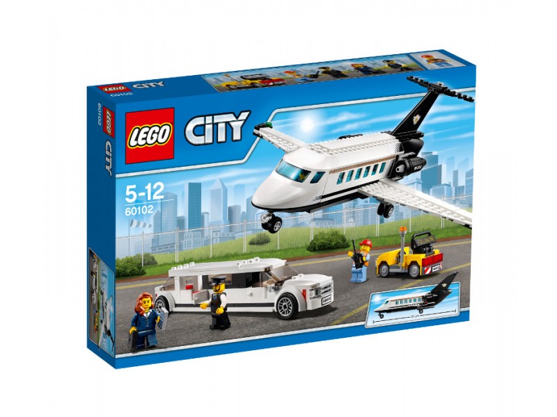 LEGO CITY LOTNISKO OBSŁUGA VIP SAMOLOT AUTO 60102