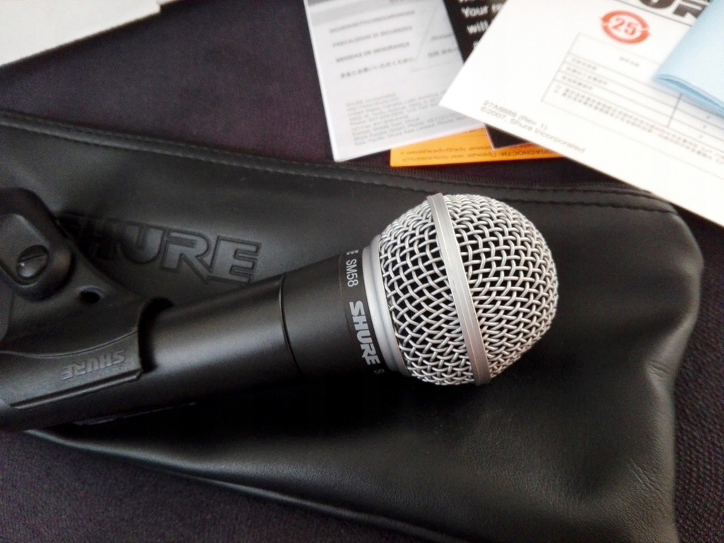 Mikrofon wokalowy Shure sm58
