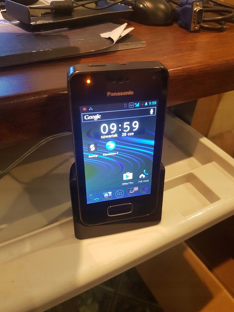 Panasonic KX-PRX150 telefon stacjonarny z GSM
