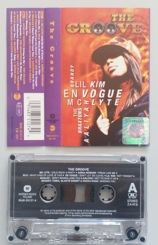 V/A THE GROOVE Lil Kim MC Lyte Aaliyah Silk
