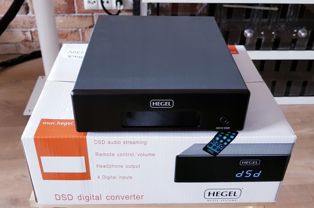Hegel HD12 (DSD) DAC & wzmacniacz słuchawkowy