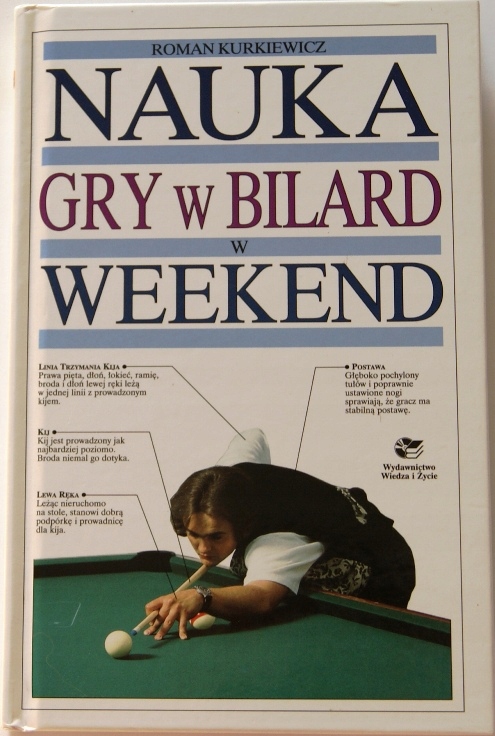 NAUKA GRY W BILARD - ROMAN KURKIEWICZ