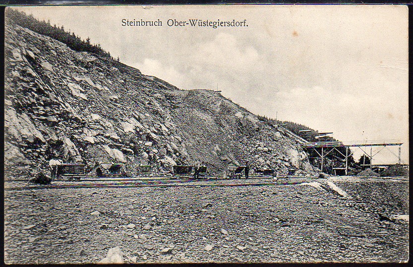 GŁUSZYCA GÓRNA - Kamieniołom -Ober Wuestegiersdorf