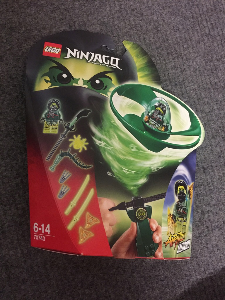 Klocki LEGO Ninjago Latająca Kapsuła Morro'a 70743