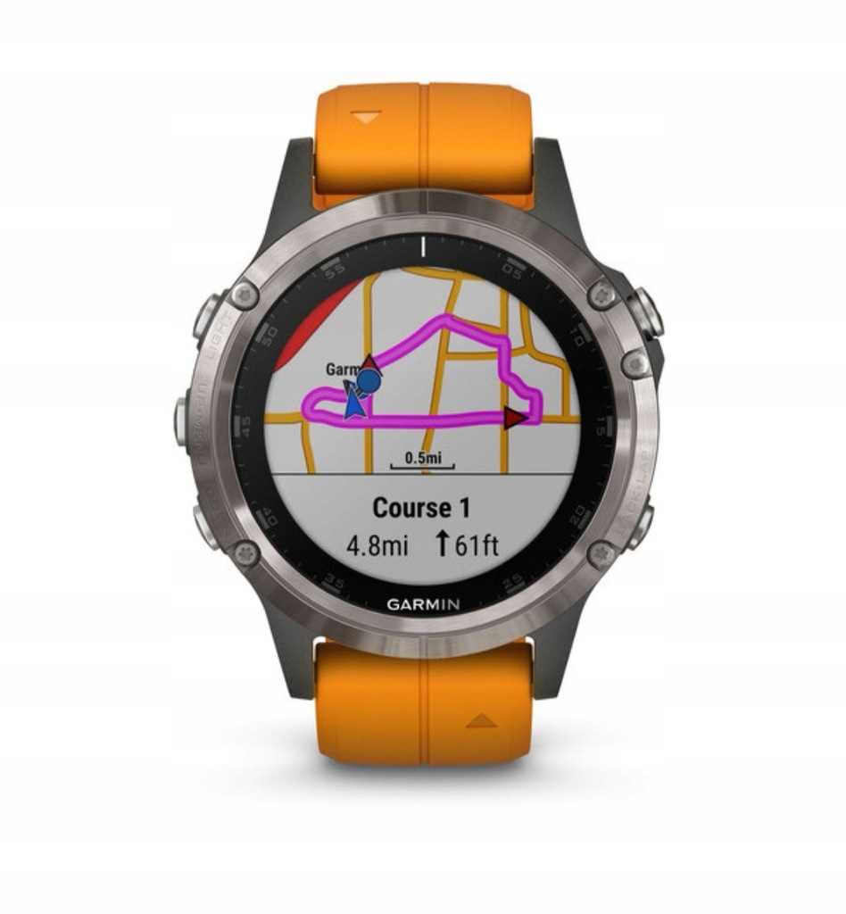Garmin Fenix 5 Plus Sapphire Tytan