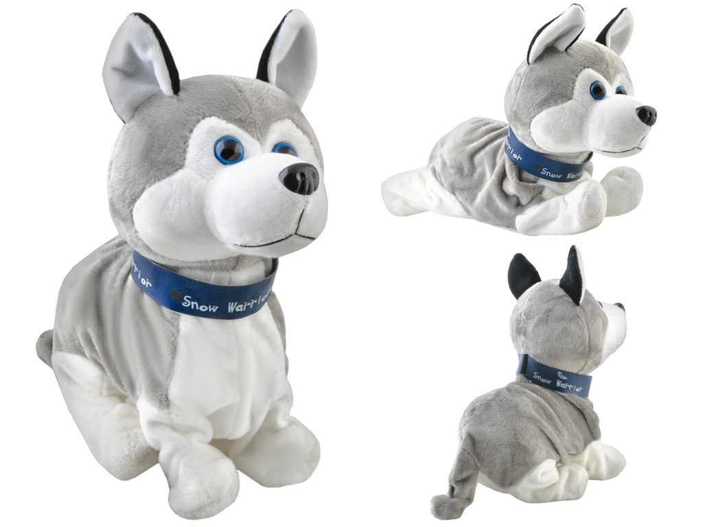 Piesek interaktywny PIES HUSKY reaguje na dotyk