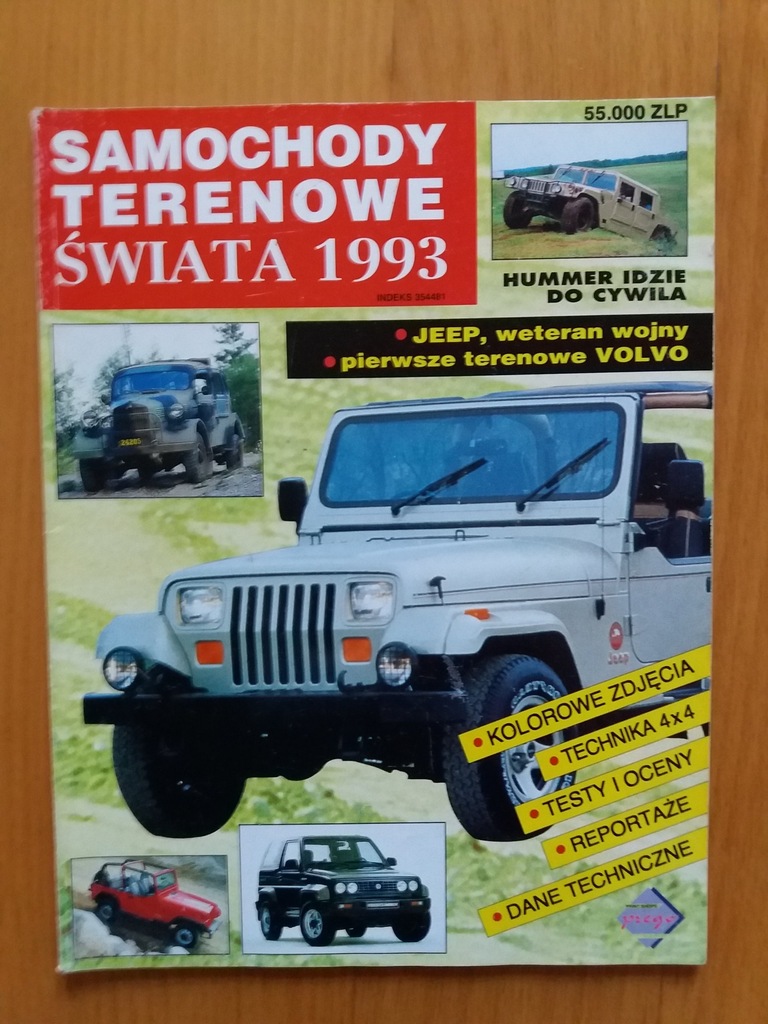 Katalog Samochody Terenowe Świata 1993 