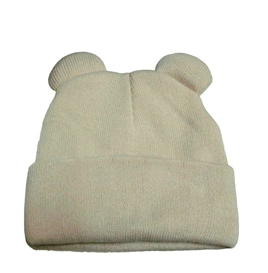 CZAPKA Z USZAMI ZIMOWA JESIENNA DZIECKO USZY CUTE