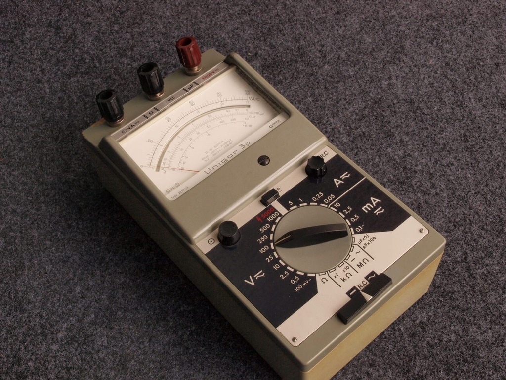 Miernik multimetr analogowy GOERZ Unigor 3p 1967r