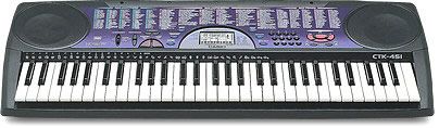 Keyboard CASIO CTK 451 + statyw, stojak
