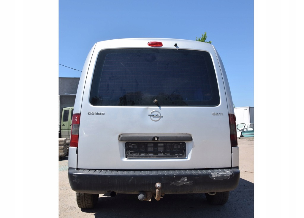 KLAPA BAGAŻNIKA TYŁ Z157 OPEL COMBO C CORSA LIFT